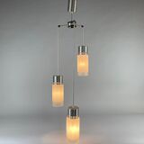 Mid Century Long Chandelier, Czechoslovakia, 1970's