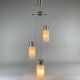 Mid Century Long Chandelier, Czechoslovakia, 1970's
