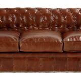 Vintage Chesterfield Leather Sofa