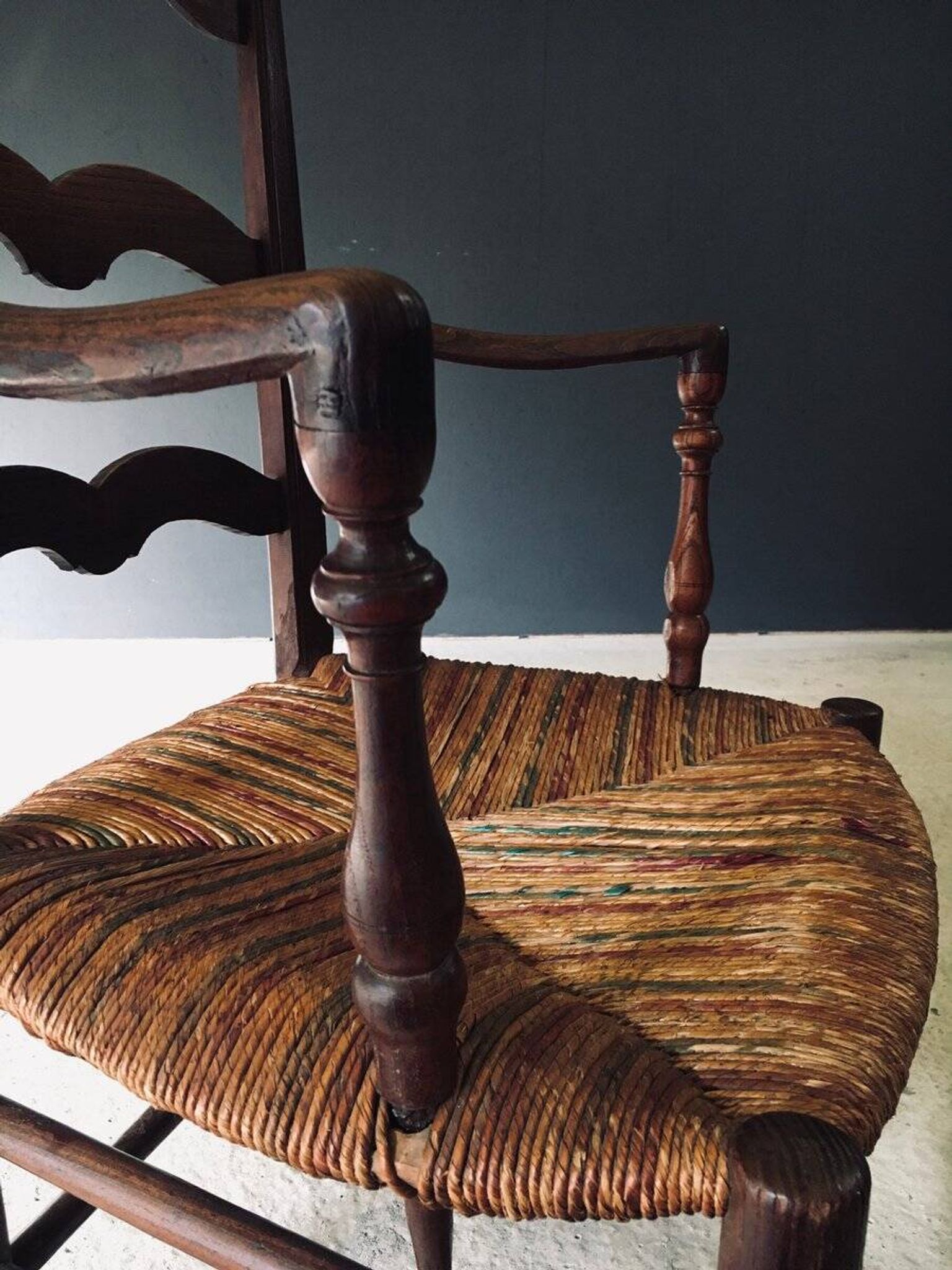 French Country Style Armchair, 1920s