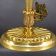 Bronze Gilt Bouillotte Lamp in Directoire Style "Lucien Gau"