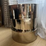 Tabouret chromé en métal Pradier Jeauneau x Monoprix