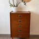 Vintage teak chest of drawers/commode
