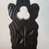 Brutalist tripod chair arts and crafts