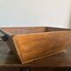 Large vintage wooden dough trough – 65 × 50 cm