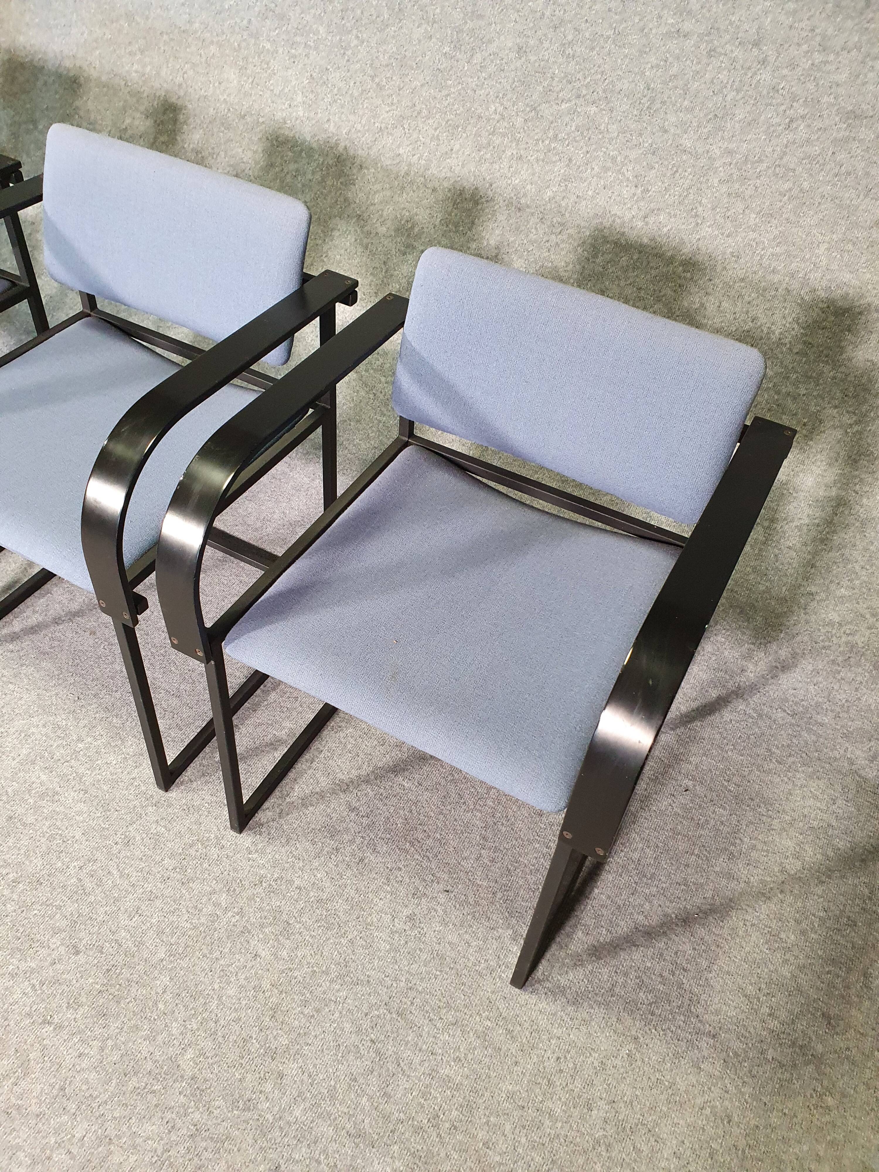 Lot de 4 chaises de salle à manger FM80 - Pierre Mazairac et Karel Boonzaaijer pour Pastoe