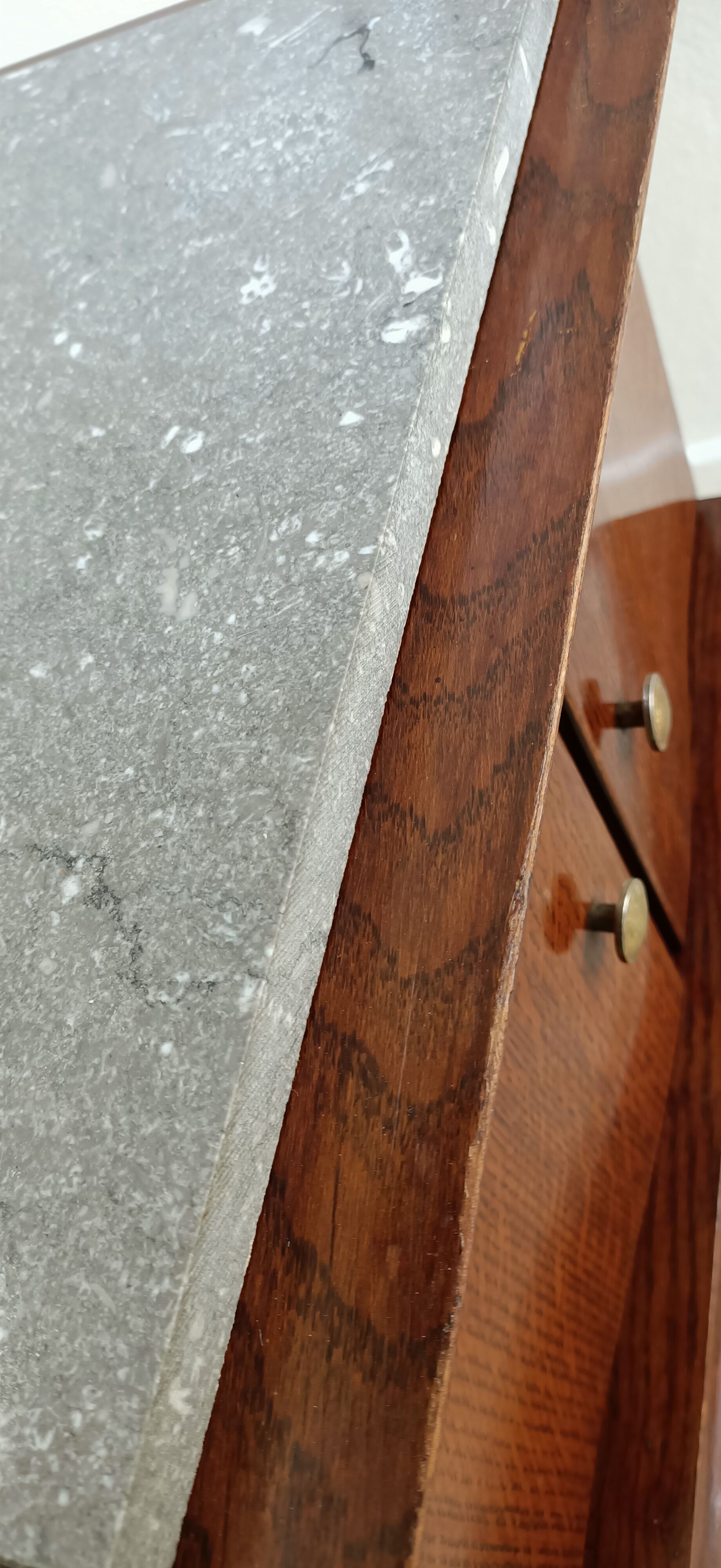 Table de chevet 2 portes vintage