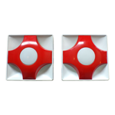 Paire d'appliques Solken Leuchten space age
