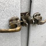 Fridge cabinet antique enamel furniture of metier