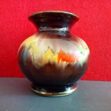set of three small ceramic vases, West Germany Vintage