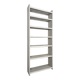 Grande étagère bibliothèque en bois peint blanc