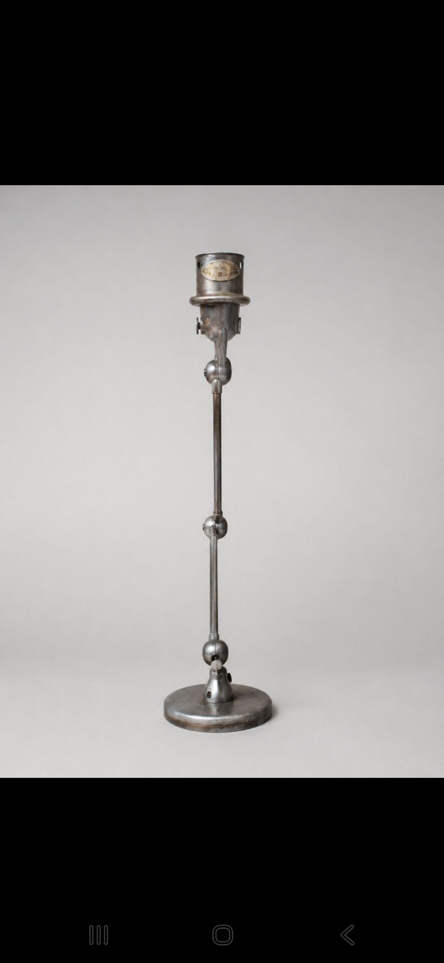Lampe jielde 2 bras vintage