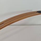 Syko desk lamp by bernard brousse in elm 1980s