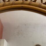 Rattan mirror 40cm