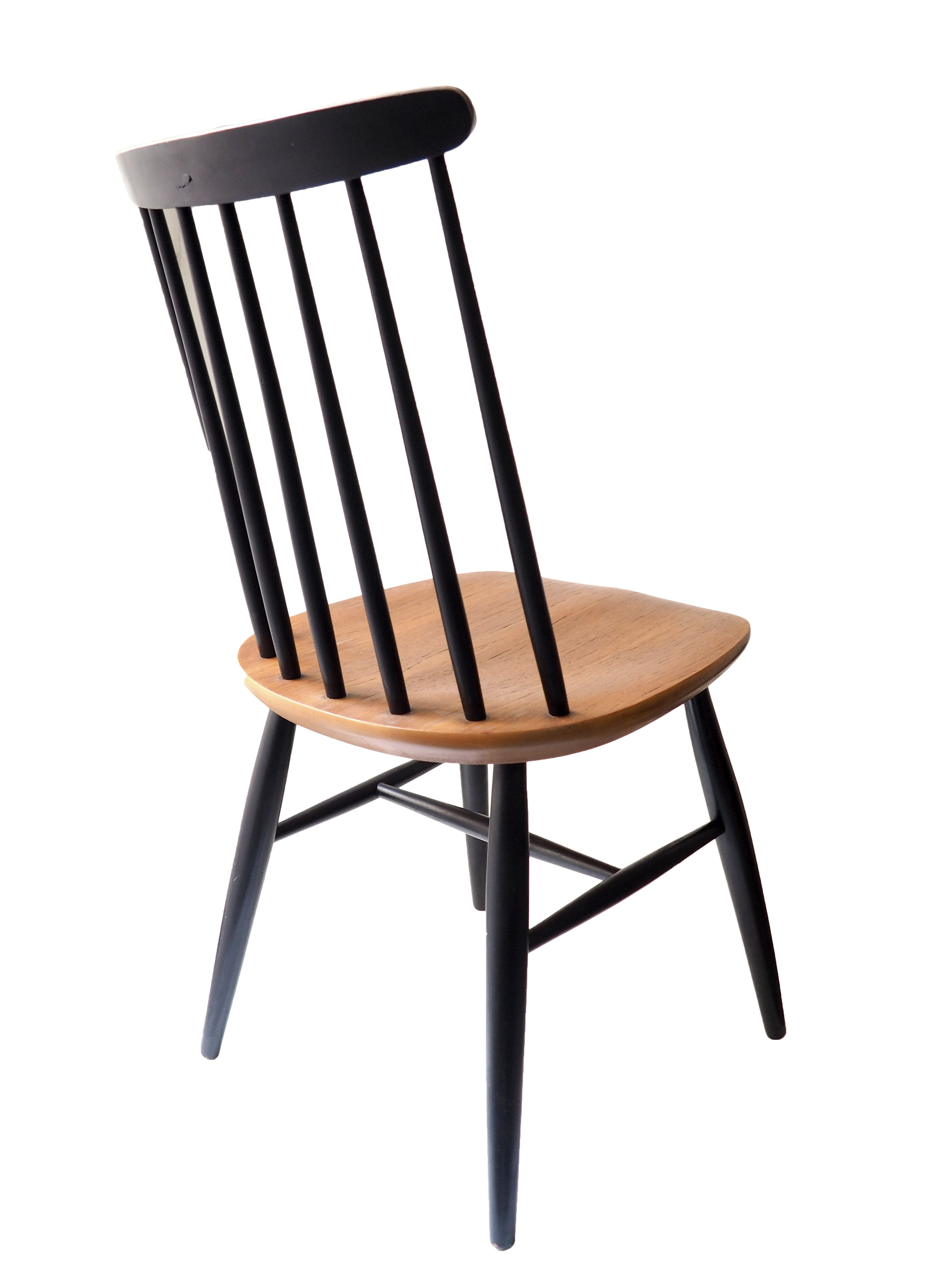 Series of 4 Scandinavian chairs