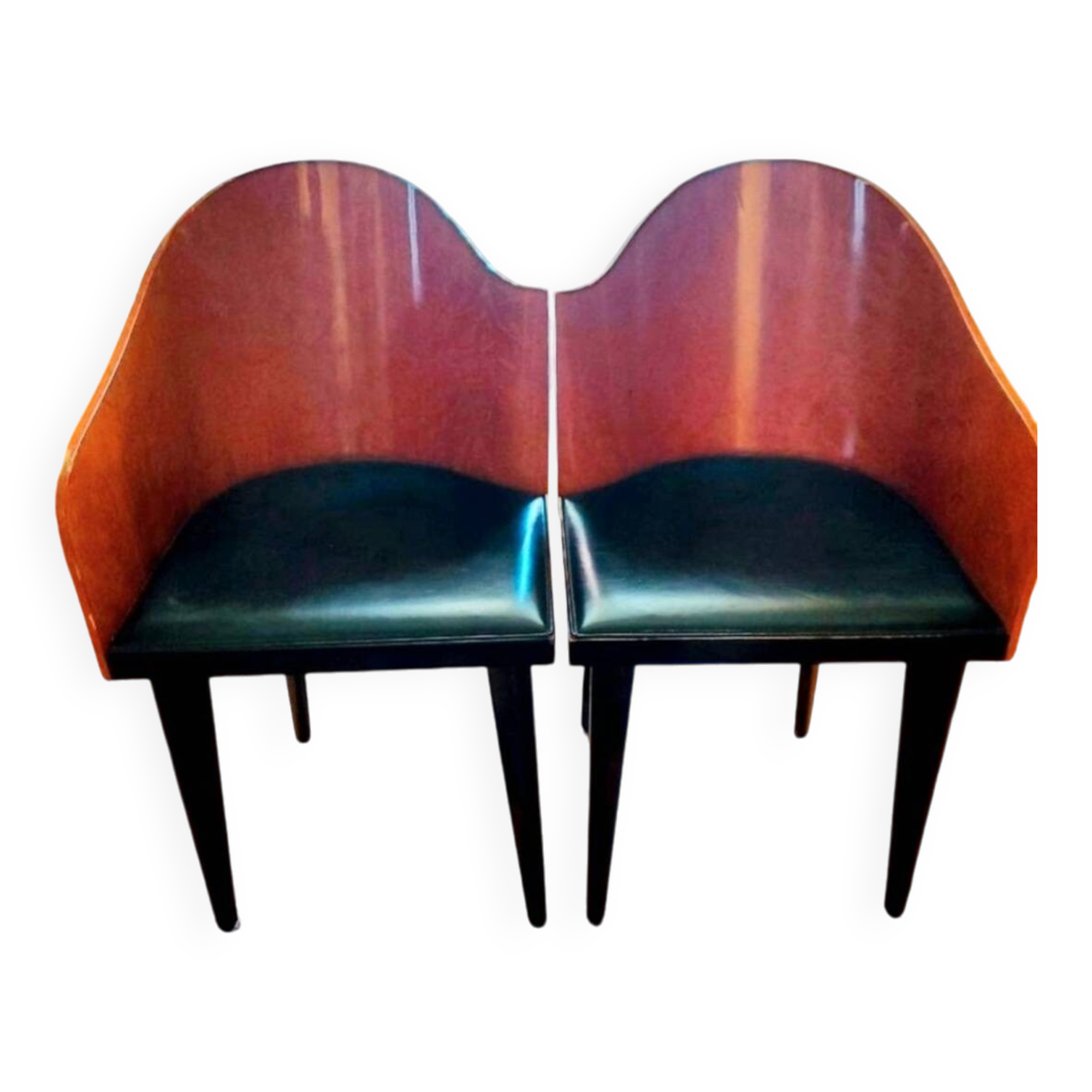 Toscana chairs designed by Piero Sartogo for Saporiti