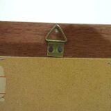 Small Danish Teak Mirror from Jansen Spejle, 1960s