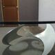 "Propeller" coffee table designed by Knut Hesterberg, Ronald Schmitt edition
