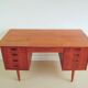 Bureau en teck massif danois vintage