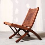 Set of 4 Angel’s Pazmino folding chairs, 1960’s