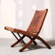 Set of 4 Angel’s Pazmino folding chairs, 1960’s