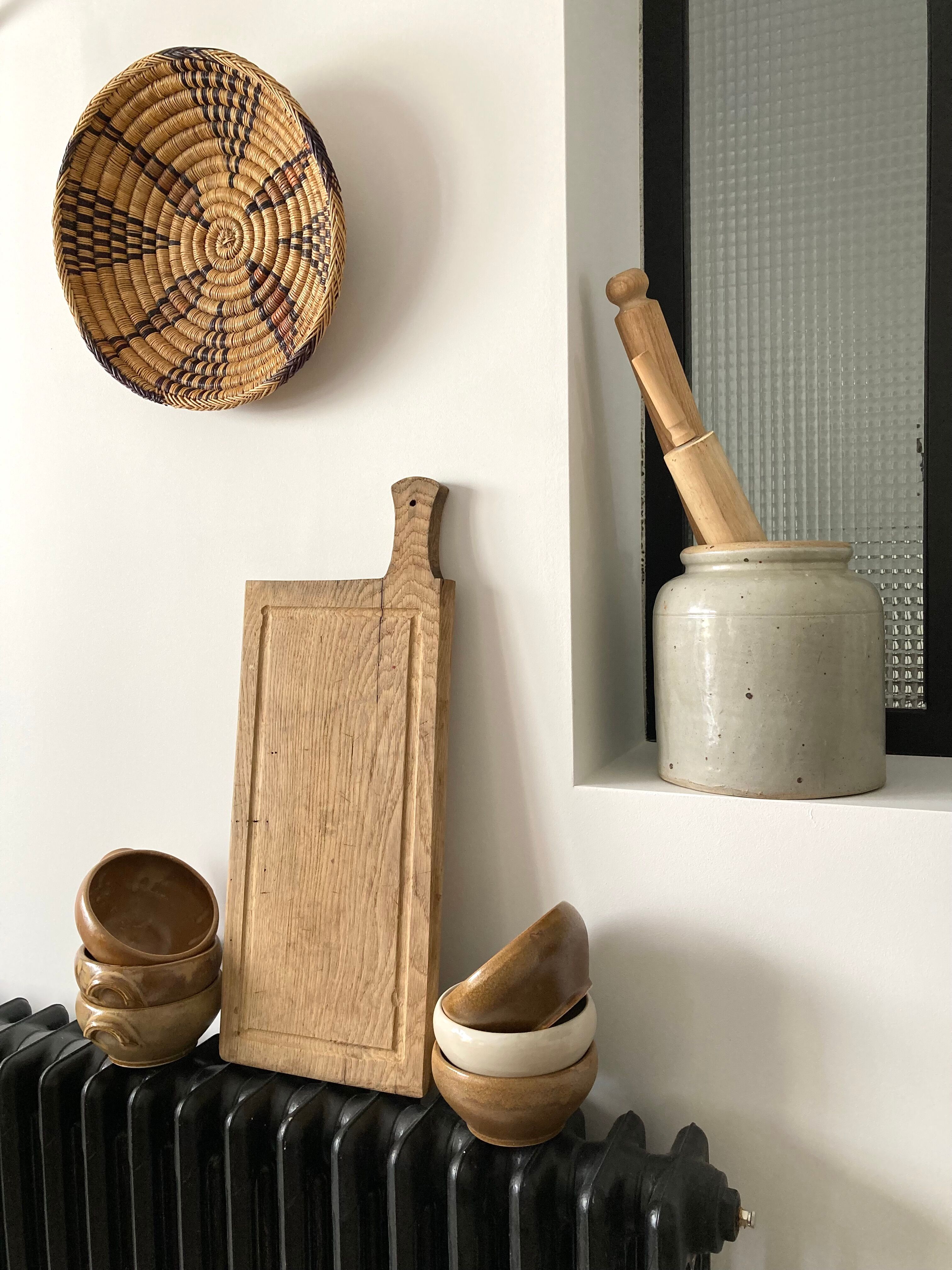Set of three ceramic bowls