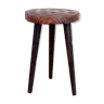 Tabouret de ferme en bois massif