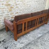 Scandinavian elm sofa