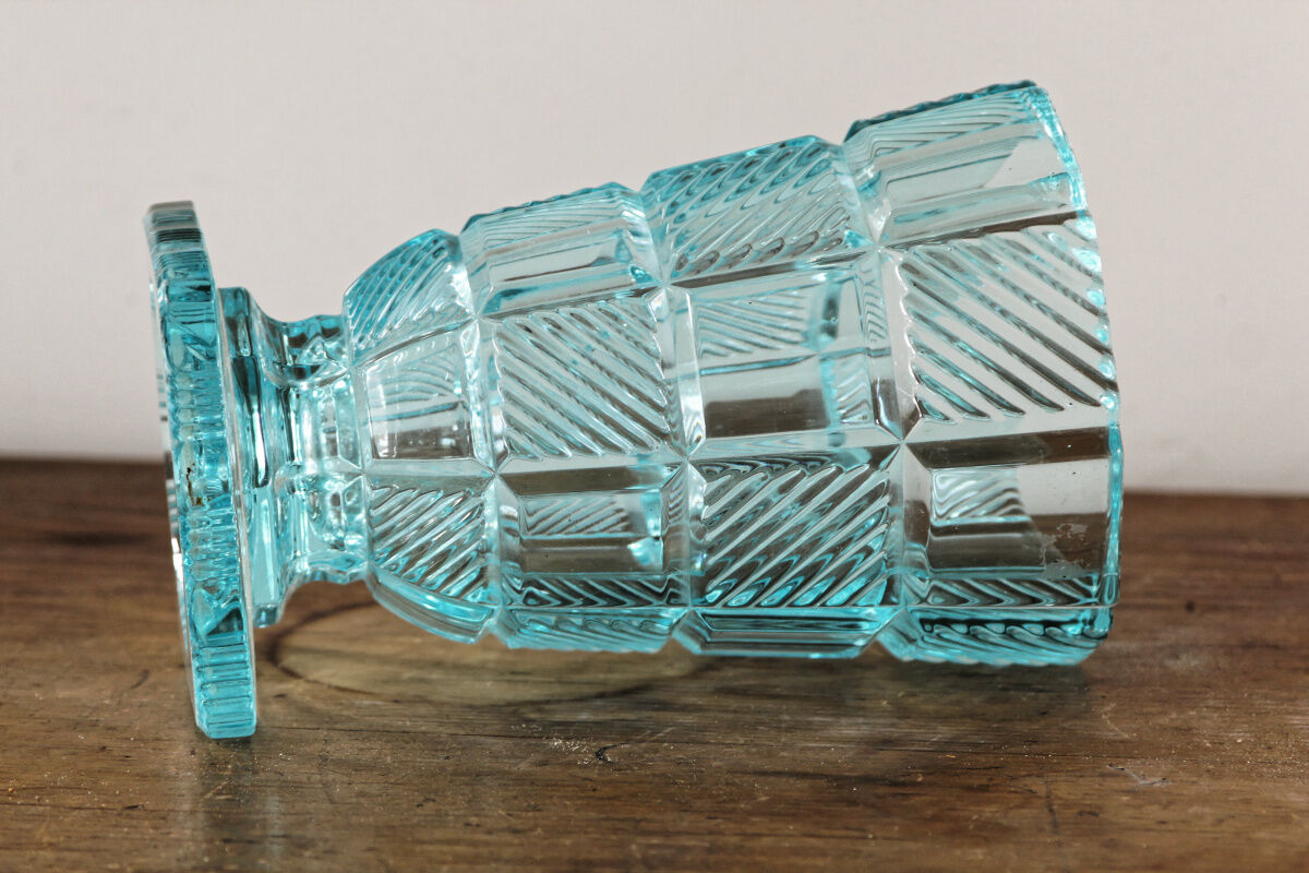 Glass vase, art deco