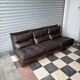 Chauffeuse cuir Roche Bobois