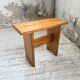 Tabouret, mobilier de montagne, 1970