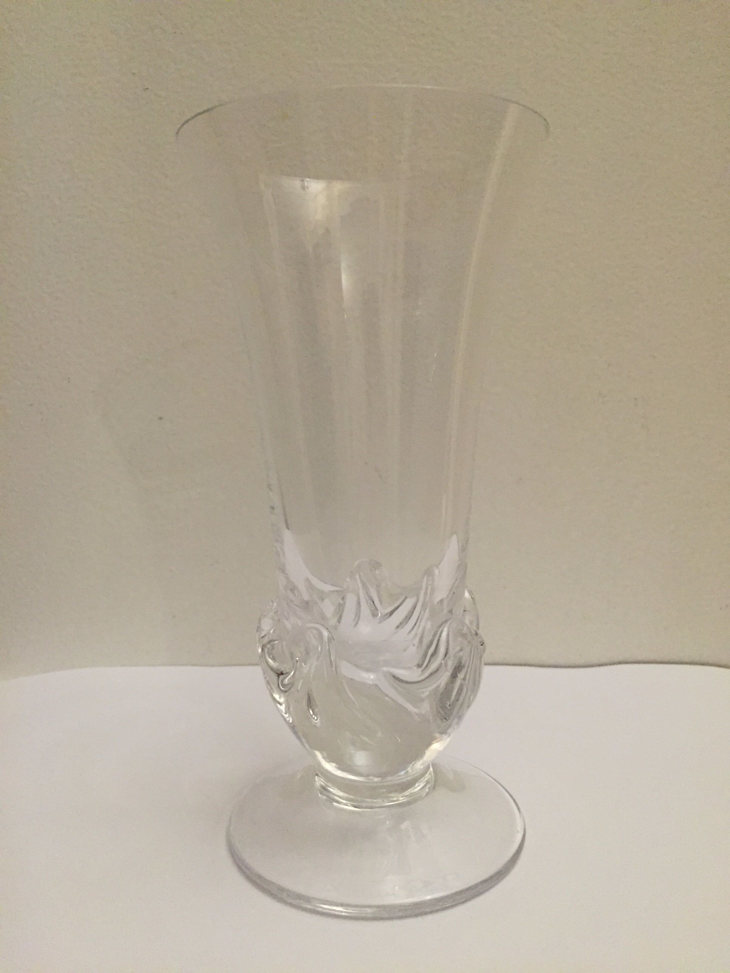Daum Crystal vase
