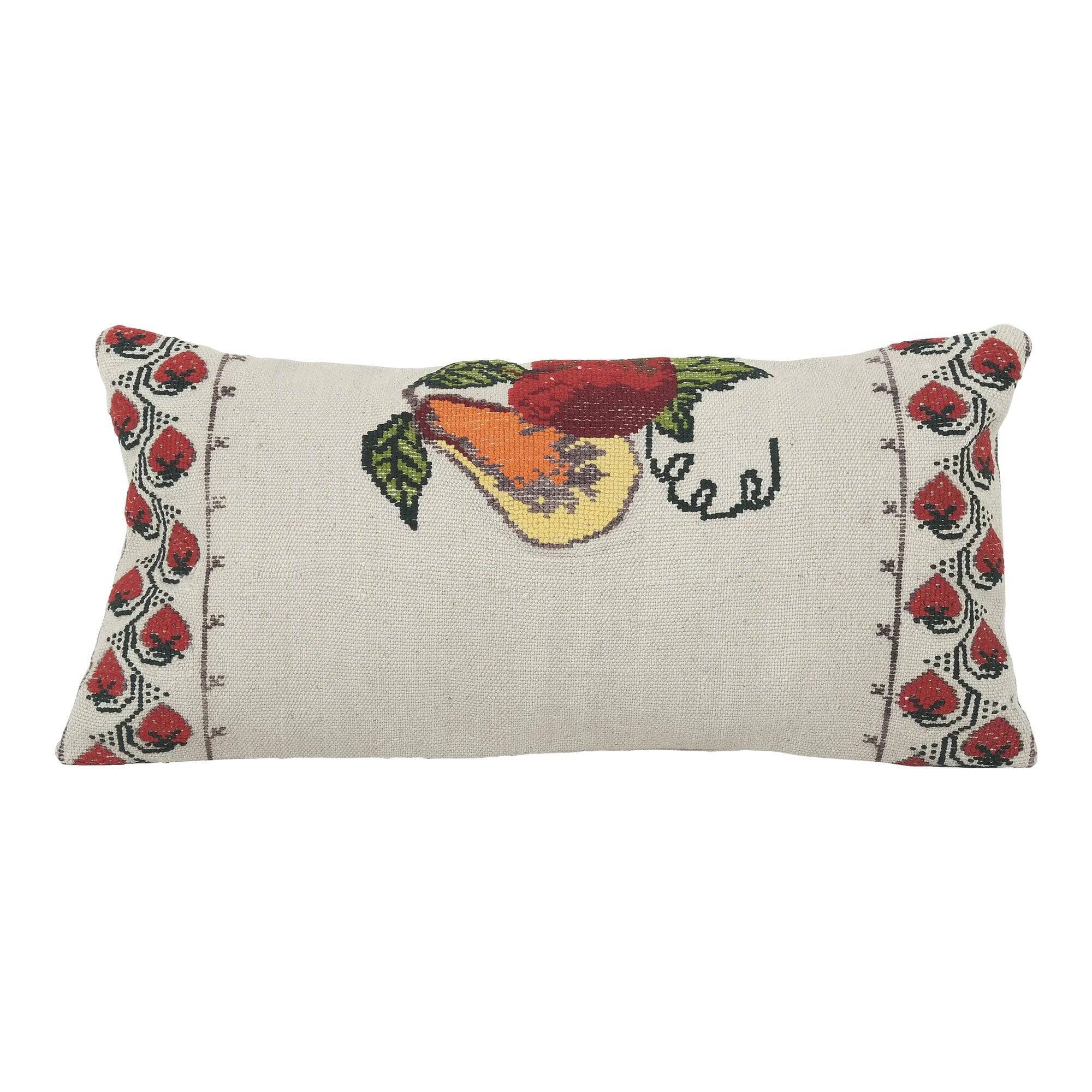 Vintage kilim cushion cover 28x56 cm