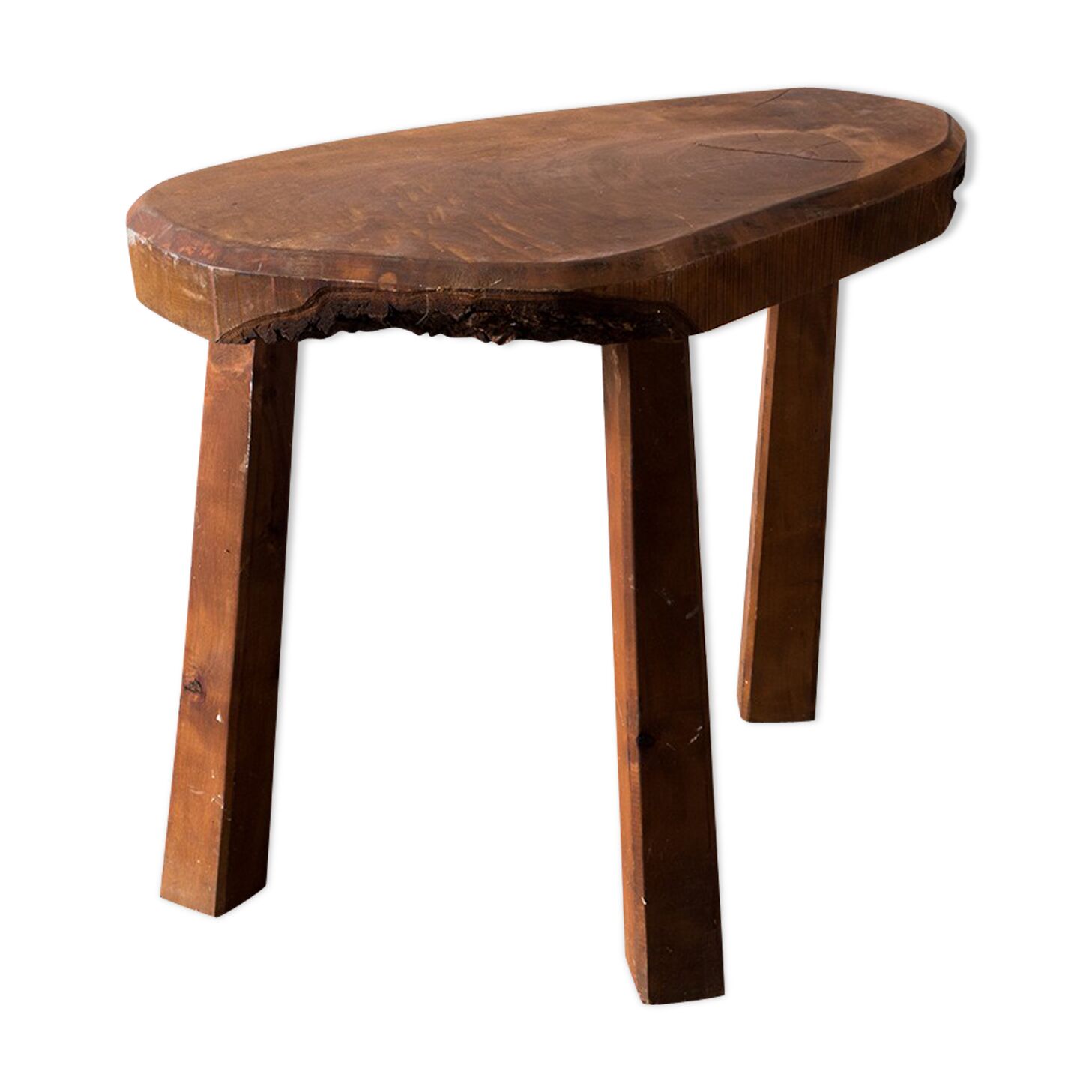 Tripod wooden stool