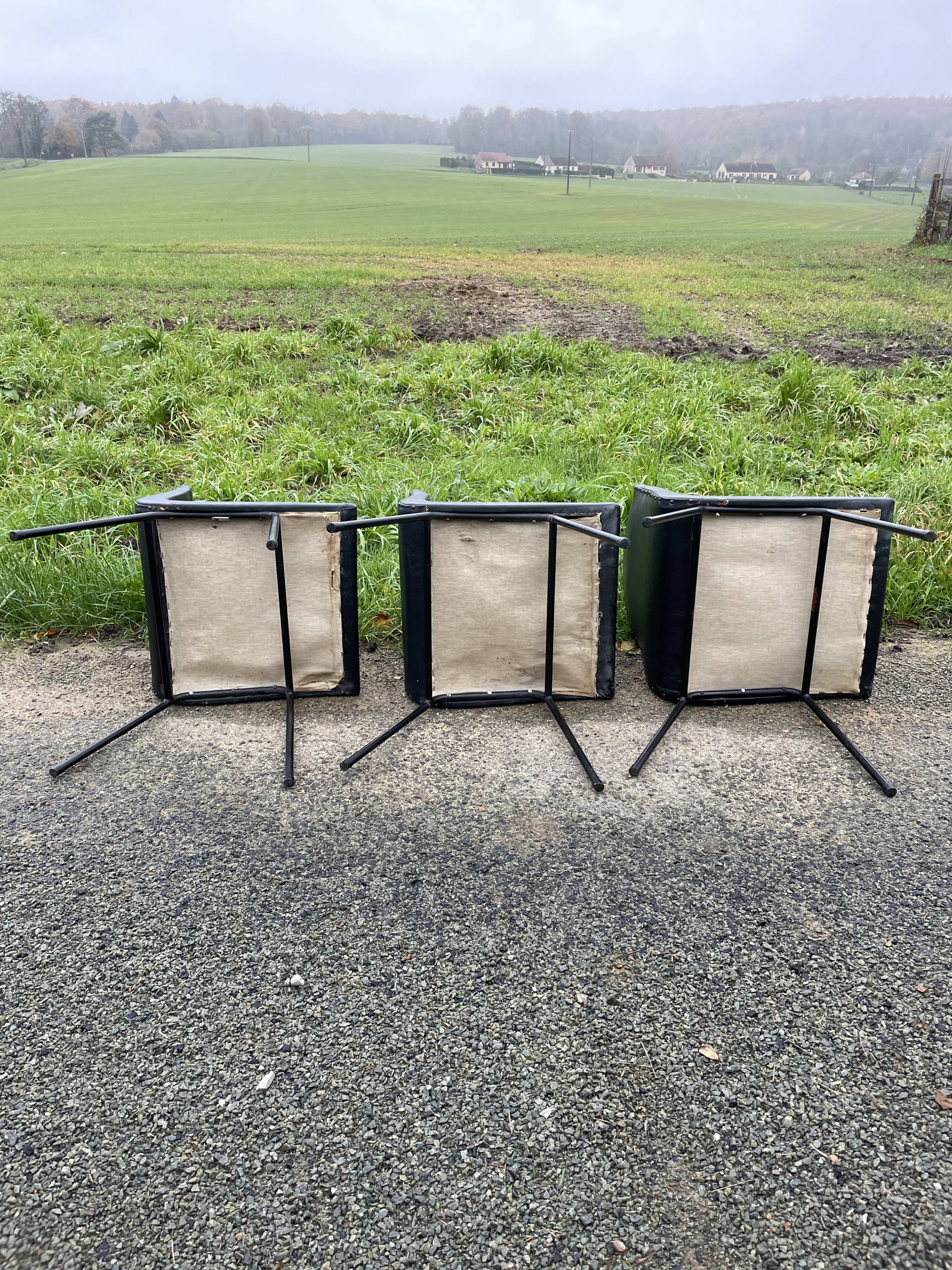 Pierre Paulin chairs edition TV furniture