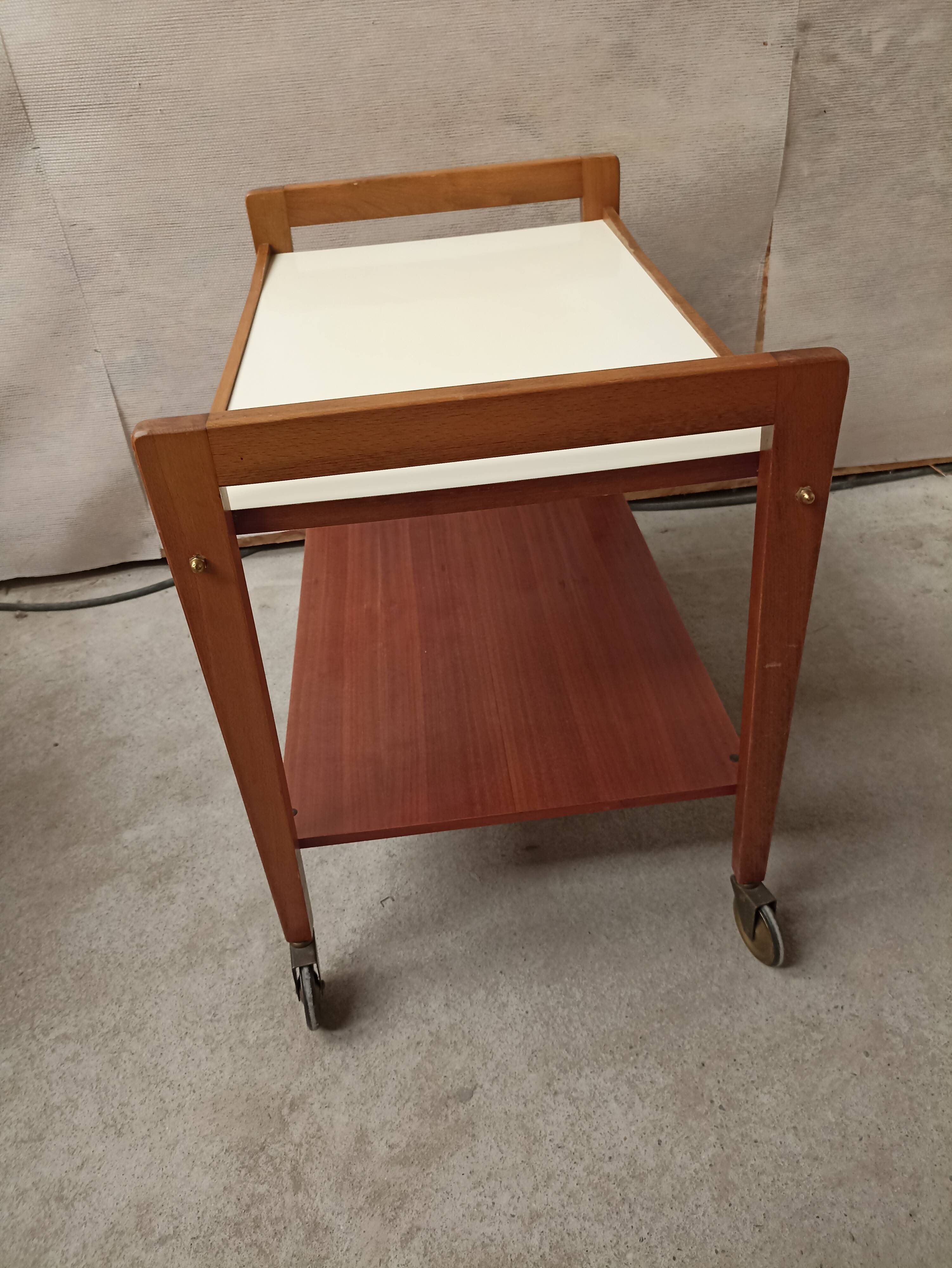 Scandinavian service trolley