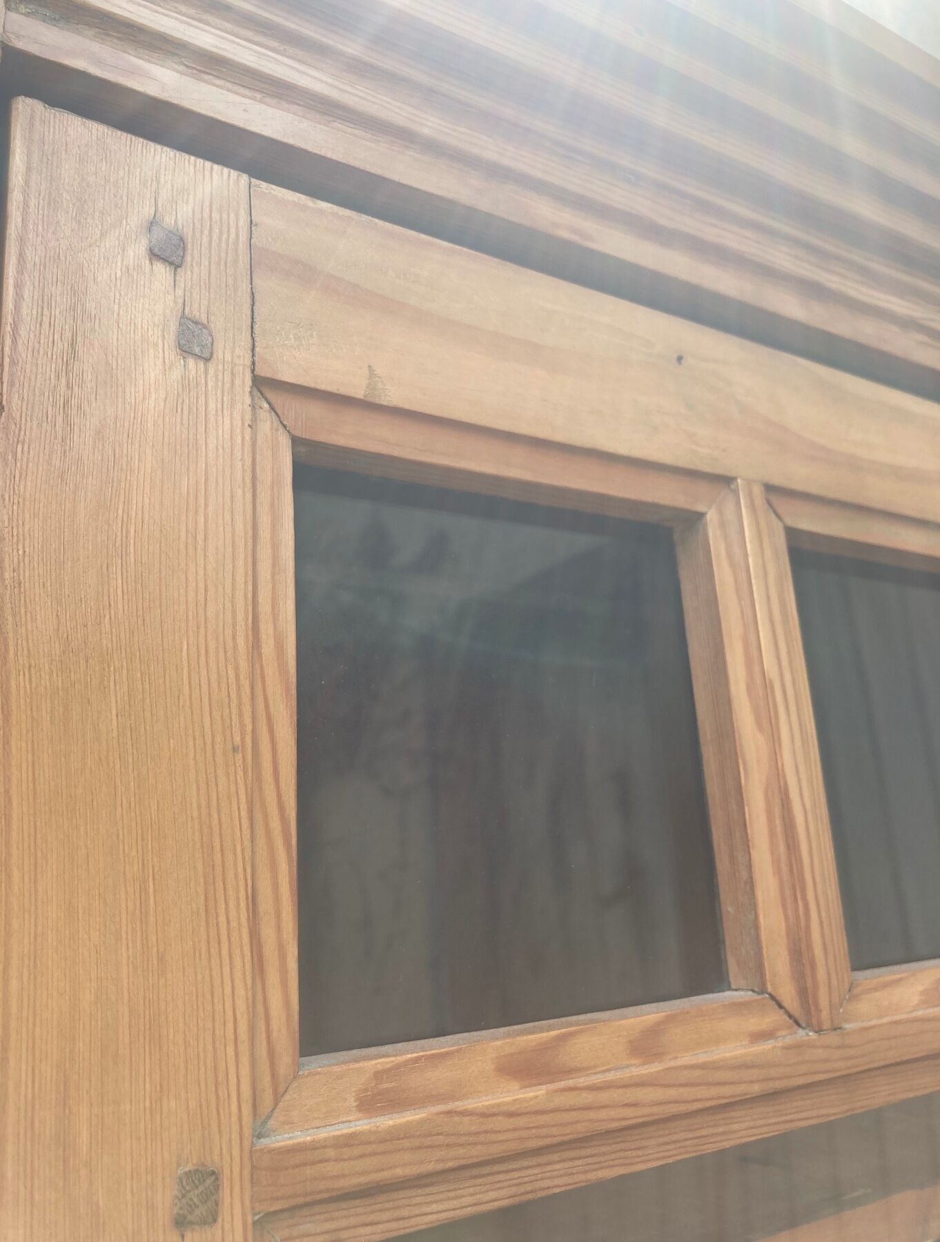 Vintage glazed Parisian wardrobe