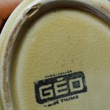 Small vintage terrine GEO from the 50s-60s, beige ceramic duck.