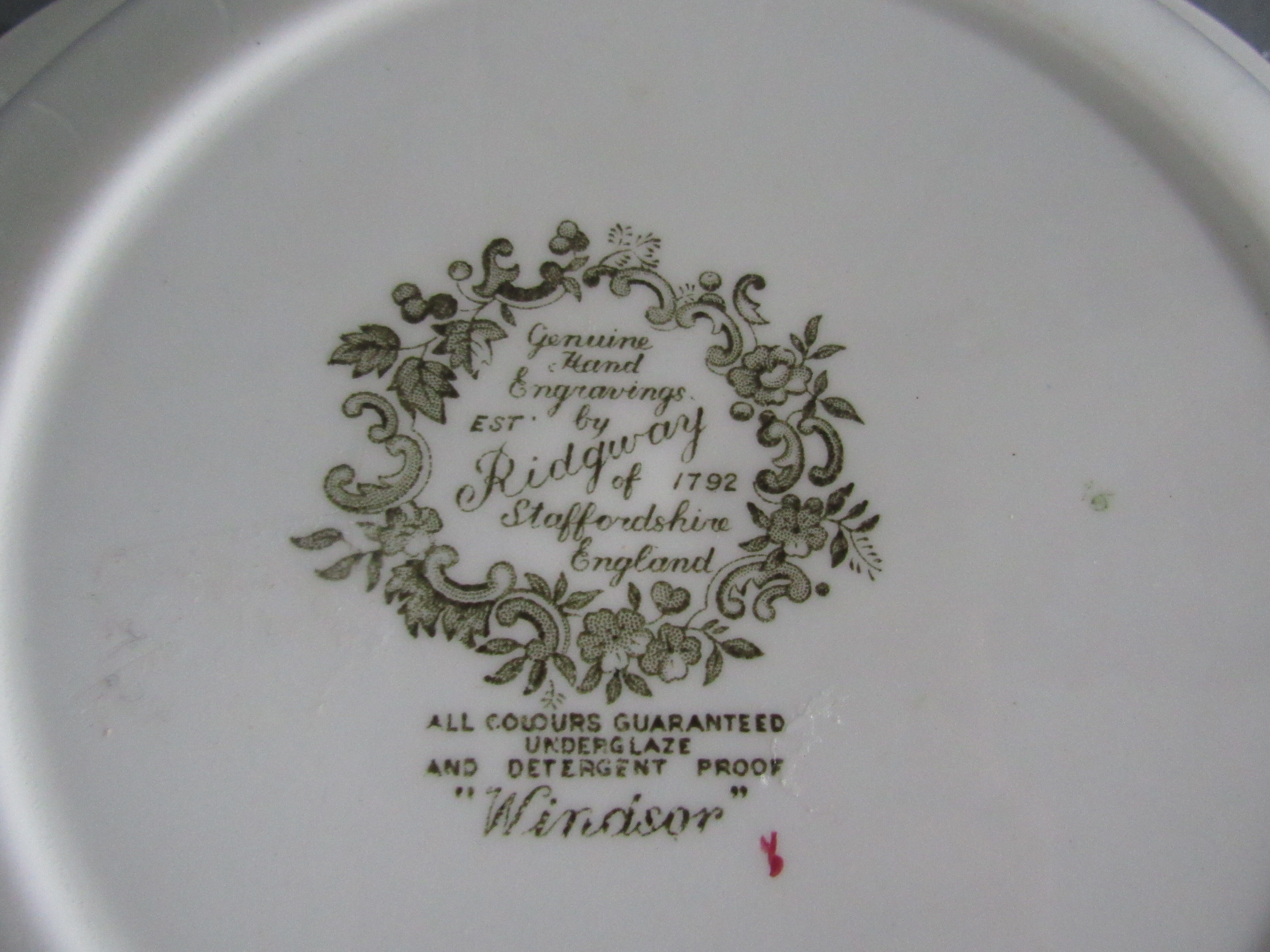 Ridgway staffordshire windsor hollow dish salad bowl 29 cm