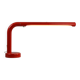 Red “Tube” Desk lamp designed by Anders Pehrson for Ateljé Lyktan, Sweden, 1970s