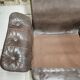 Vintage leather lounge chair 1960