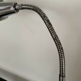 Workshop lamp with flexible arm vice attachment 50s