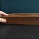 Large and heavy vintage French wooden chopping board