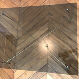 Table basse en verre designer Marie-Henri
