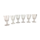 6 crystal glasses of Baccarat Saint Louis XIXeme
