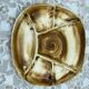 6 Longchamp Fondue Plates – 22 cm – Vintage Enameled Stoneware