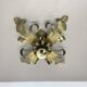 Florentine Gilded Brass Theatre Wall Light, Italy, 1960s