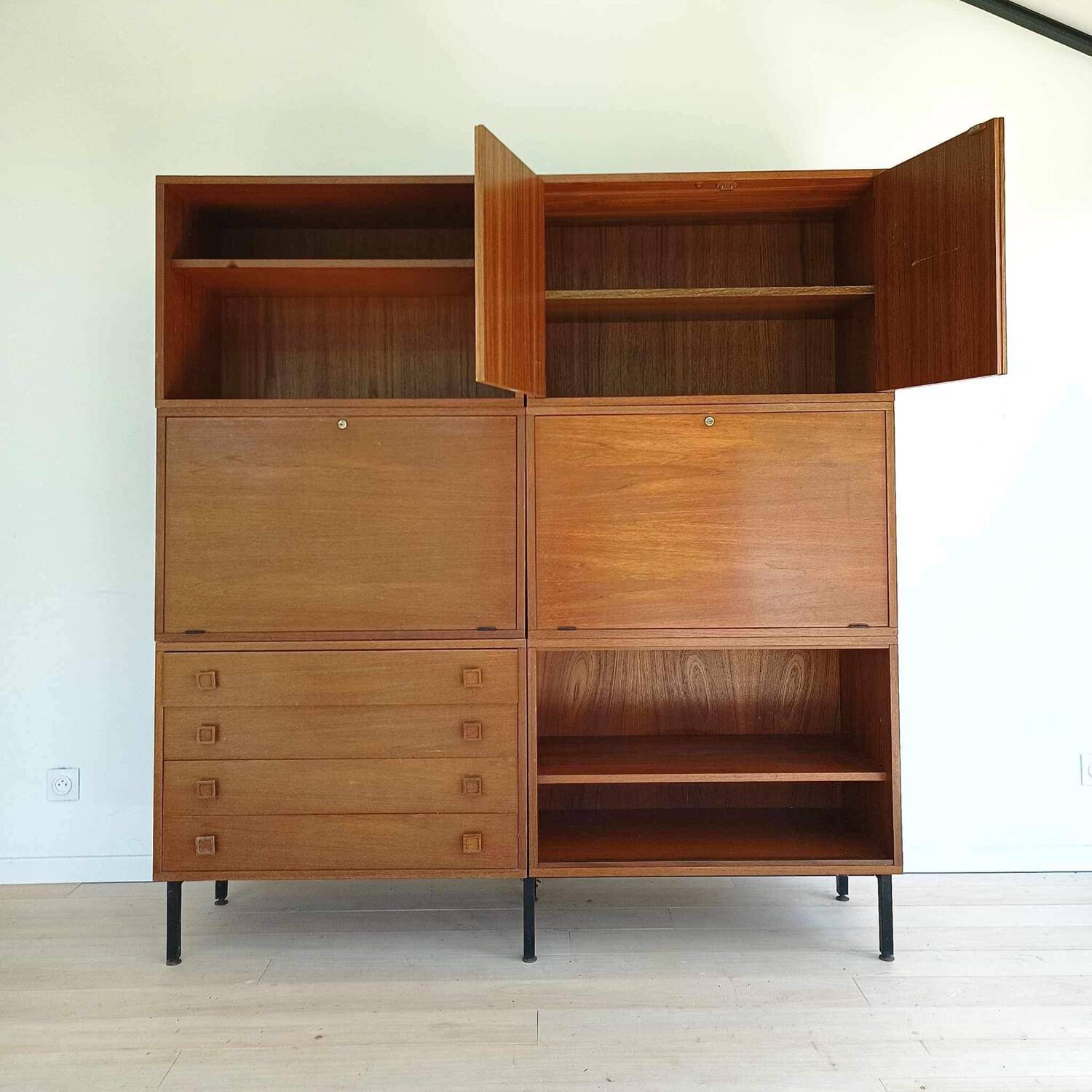 Secrétaire Buffet Étagères Scandinave