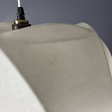 Midcentury space age cocoon hanging pendant ceiling lamp, 1960s