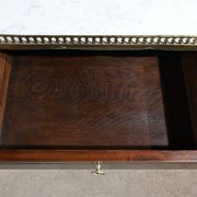 Small Chiffonnière Living Room Table in Mahogany, Louis XVI – 18th Century